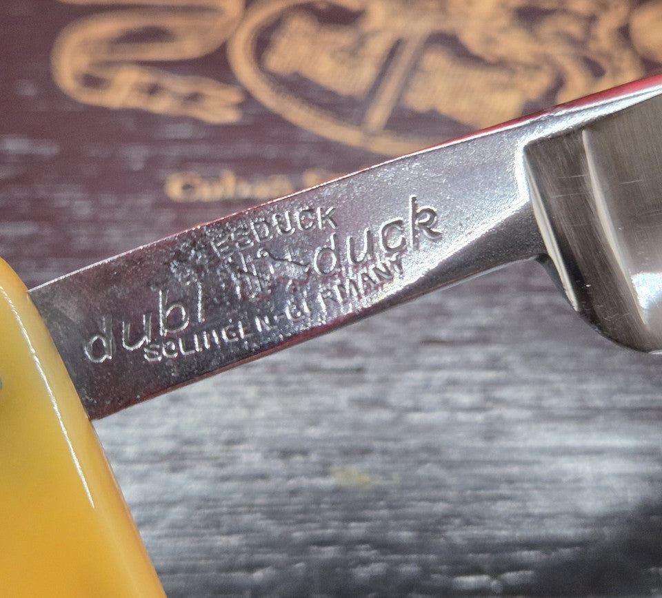 13/16 Dubi Duck Special No.1, Solingen Straight Razor. Restored