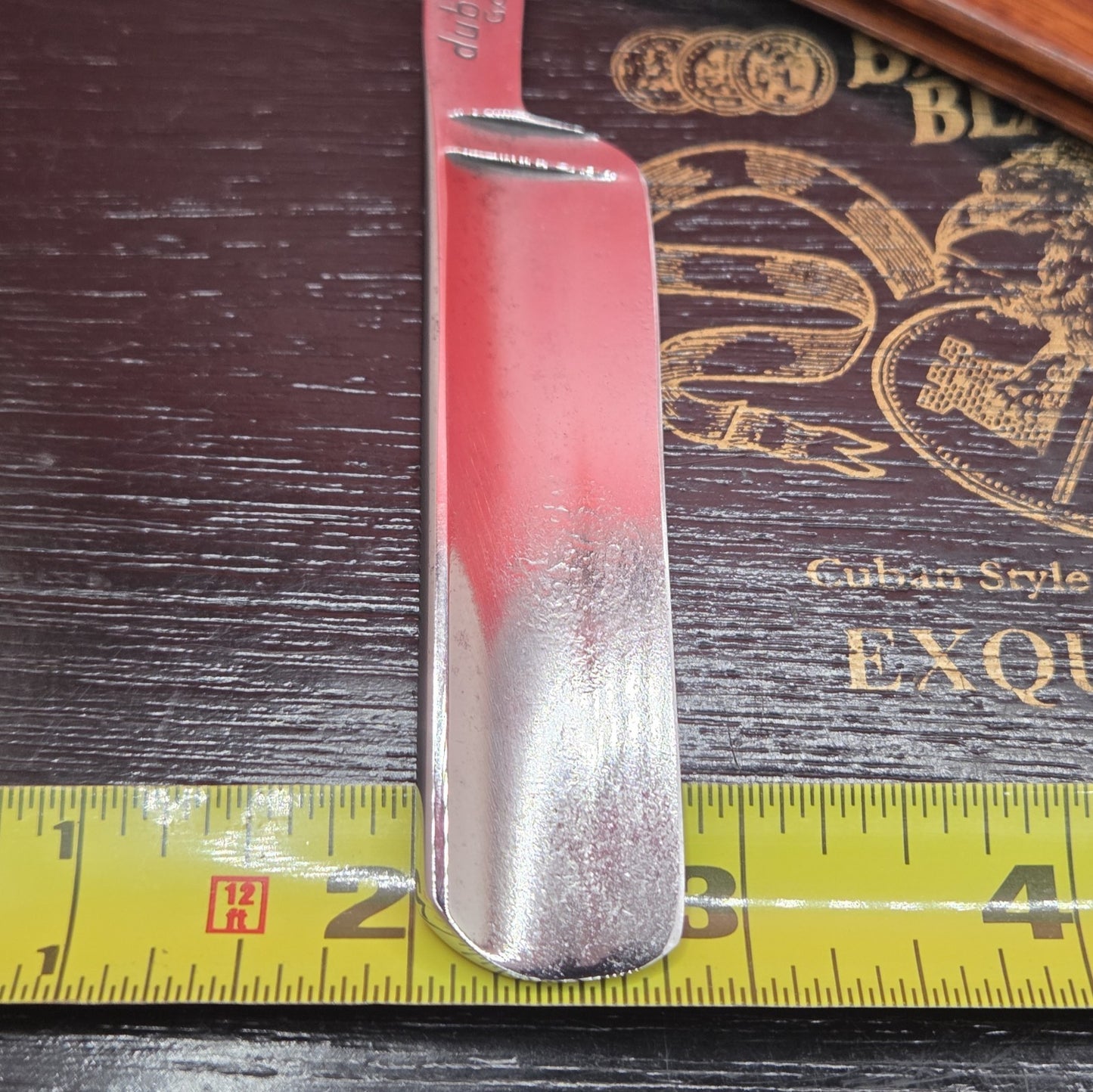 13/16 Dubi Duck Golden Edge, Solingen Straight Razor. Restored