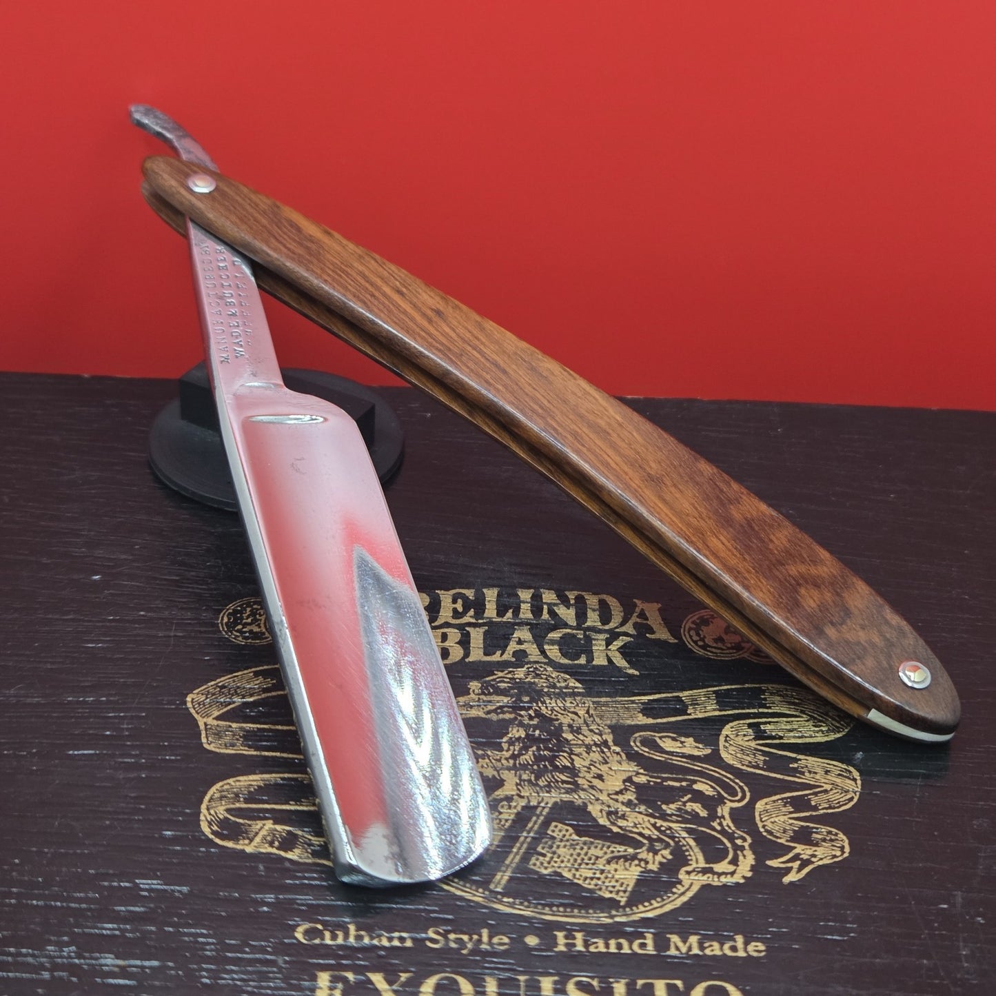 Vintage/Antique 13/16+ Wade & Butcher, Sheffield Straight Razor. Shave ready.