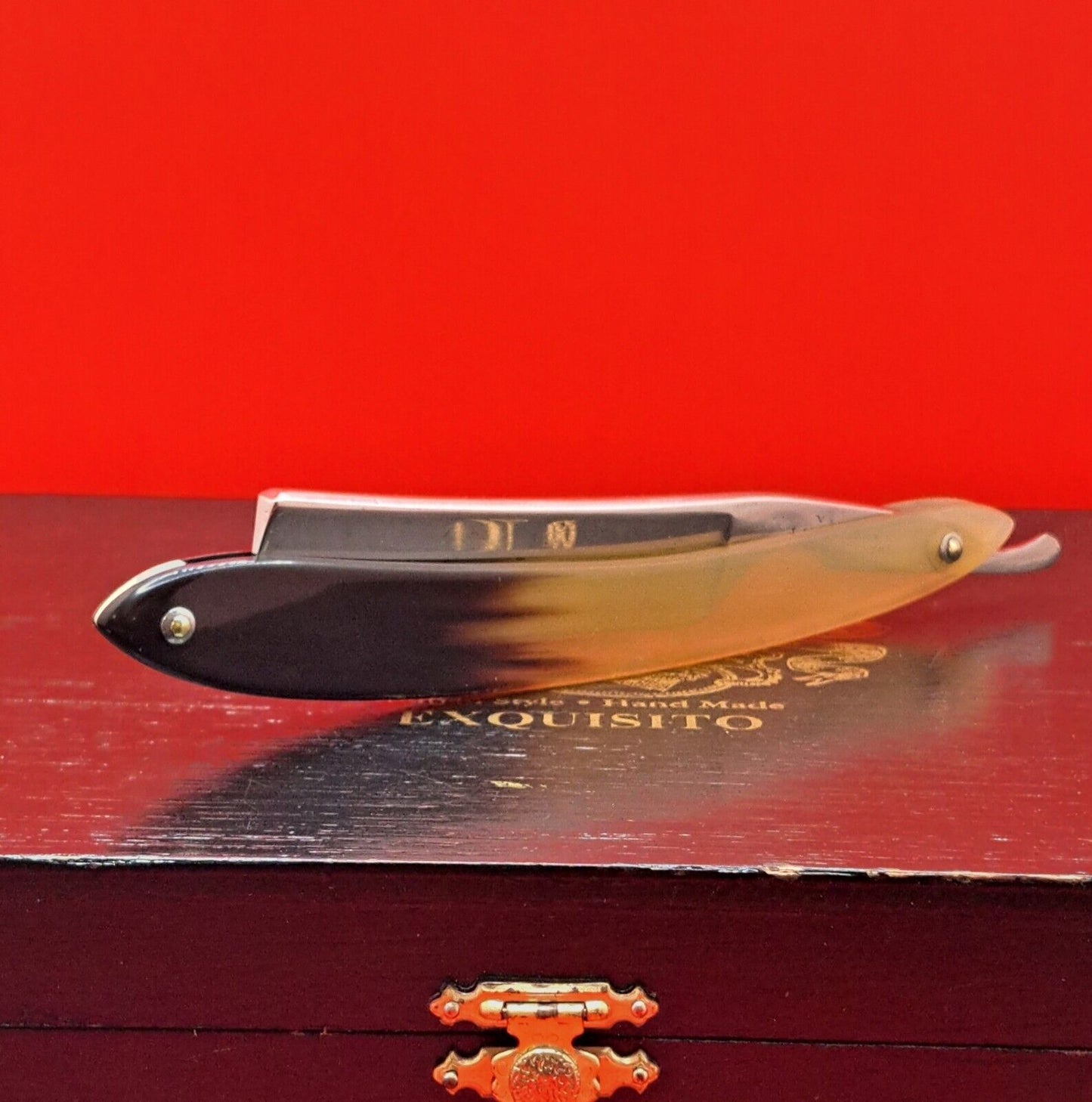 13/16 J. JOHNSON, Hollow Straight Razor. Shave Ready