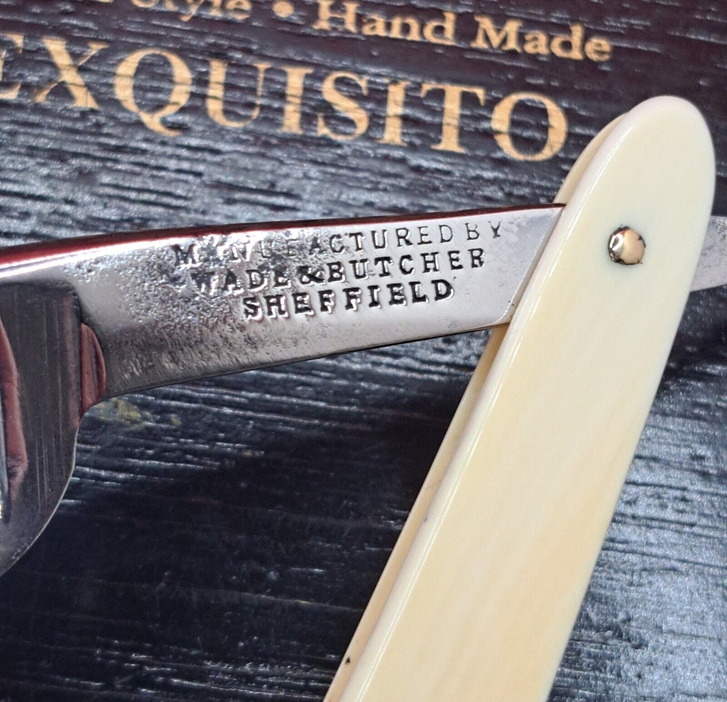 13/6 Wade & Butcher, Sheffield Razor. Shave ready