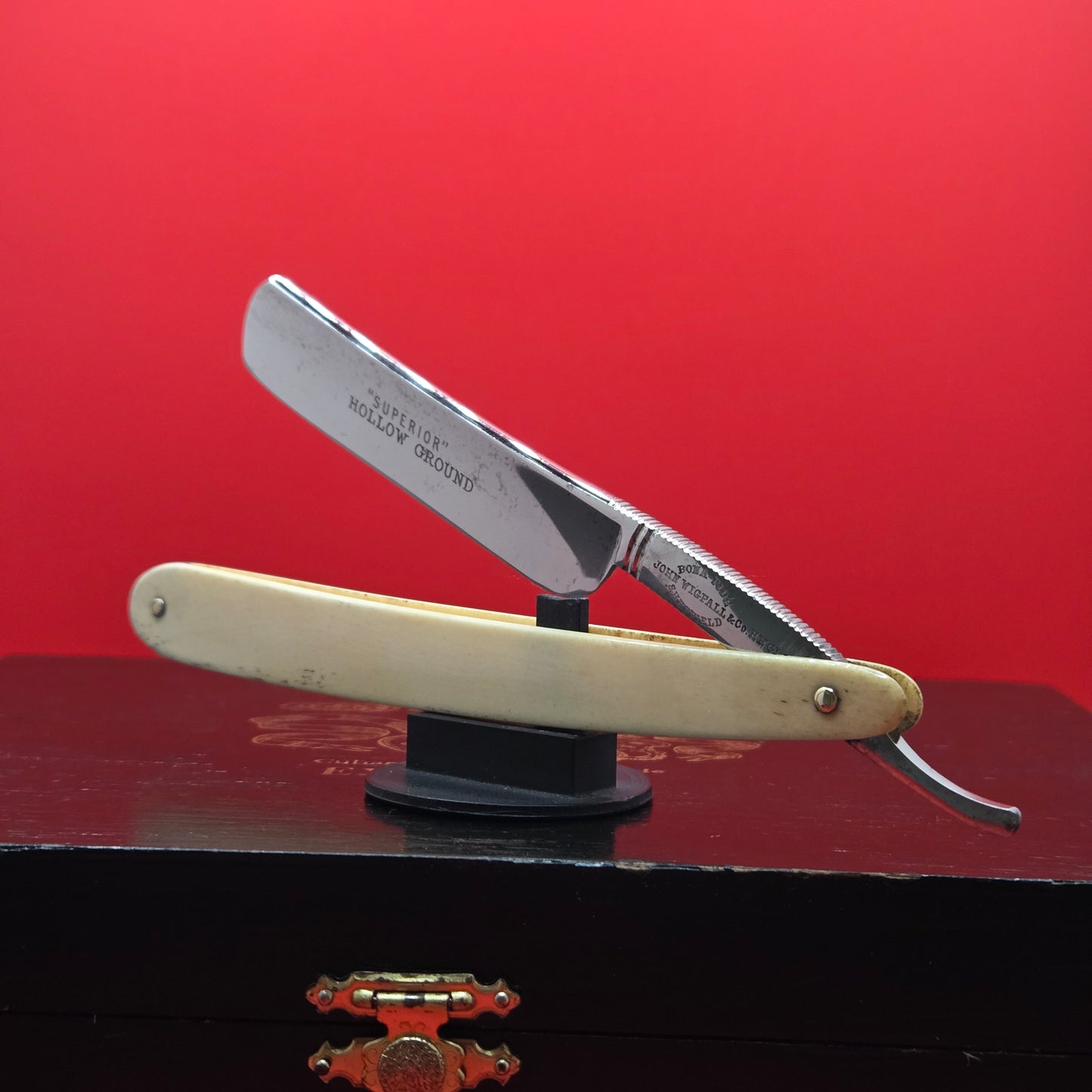 11/16 John Wigfall & Co. Sheffield Razor. Restored. Shave Ready