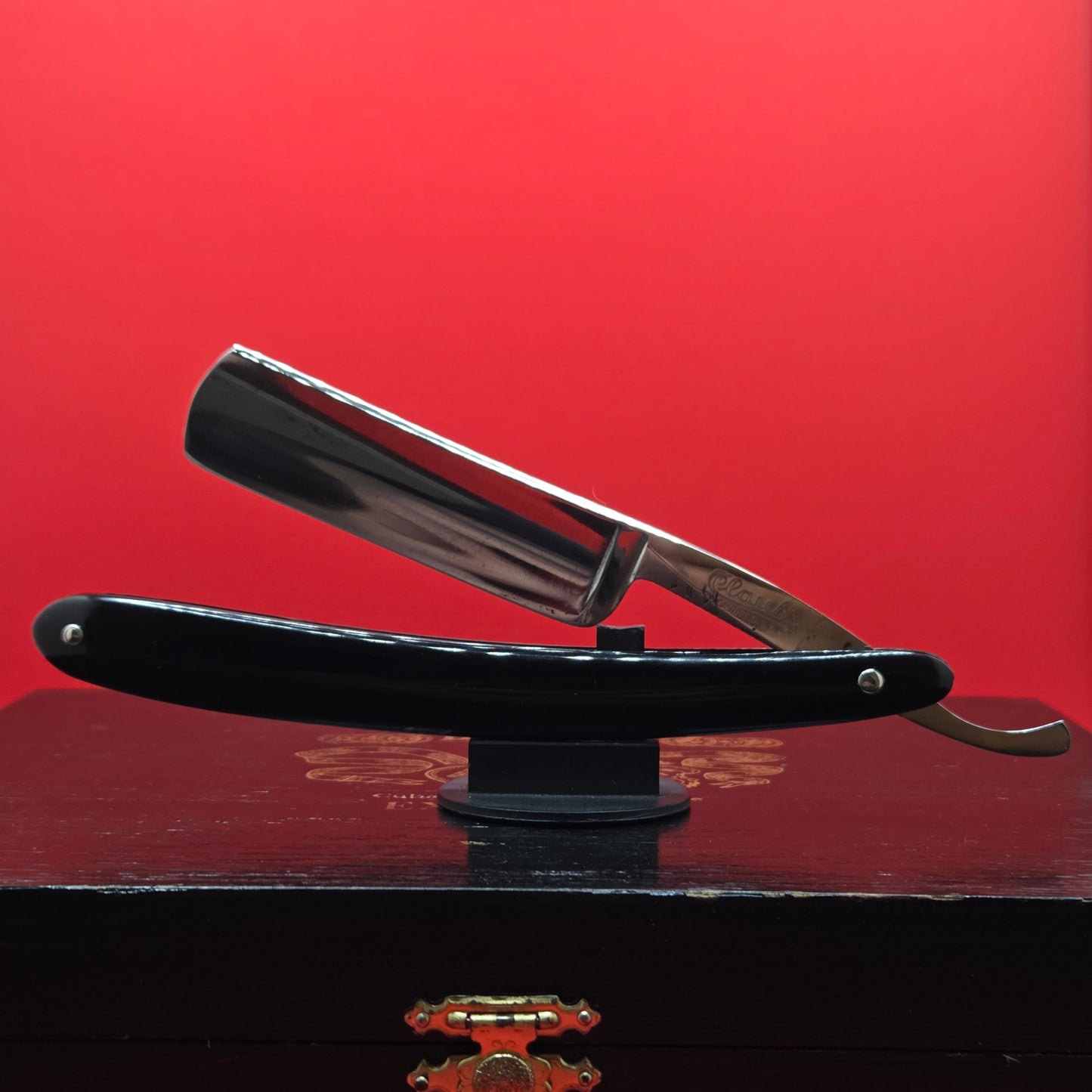 13/16+ Clauss, USMC, Hollow Ground Straight Razor. Shave ready.