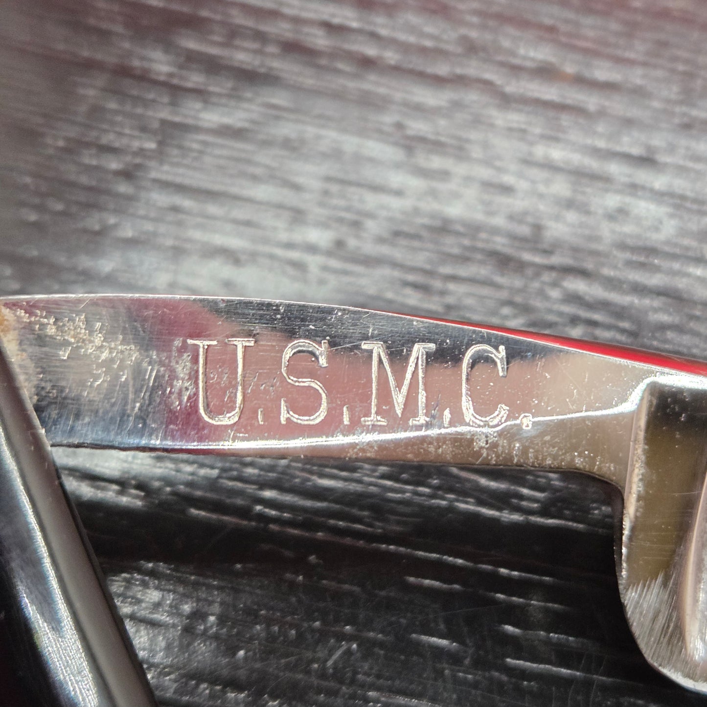 13/16+ Clauss, USMC, Hollow Ground Straight Razor. Shave ready.