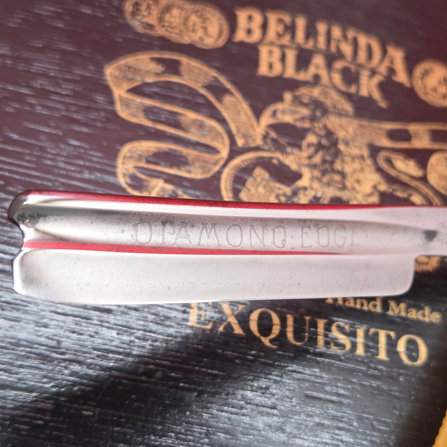 5/8 J.R. Torrey Co Razor W/ Case + Papers. Original. Shave Ready