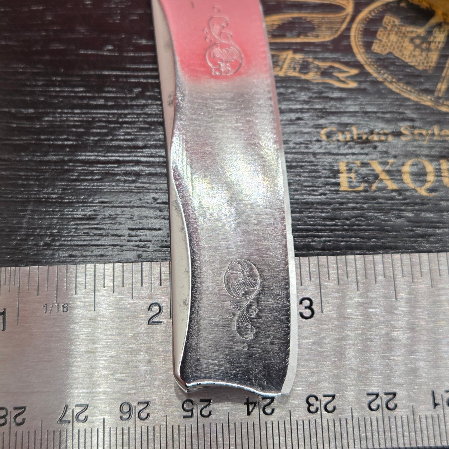 7/8 Wm Hargreaves & Co. Imperial Razor. Engraving. Shave ready