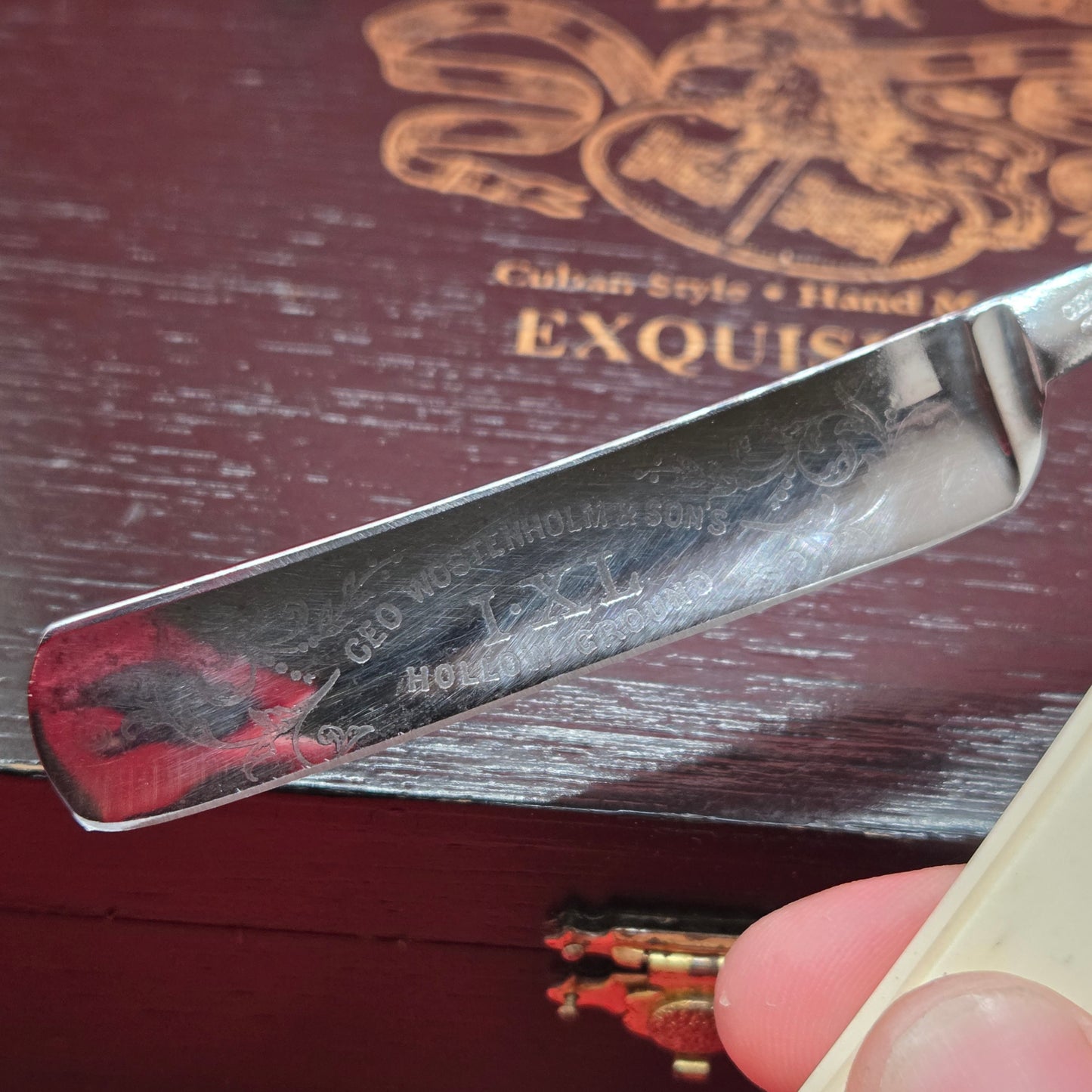 11/16 George Wostenholm. IXL Straight Razor. Shave ready.