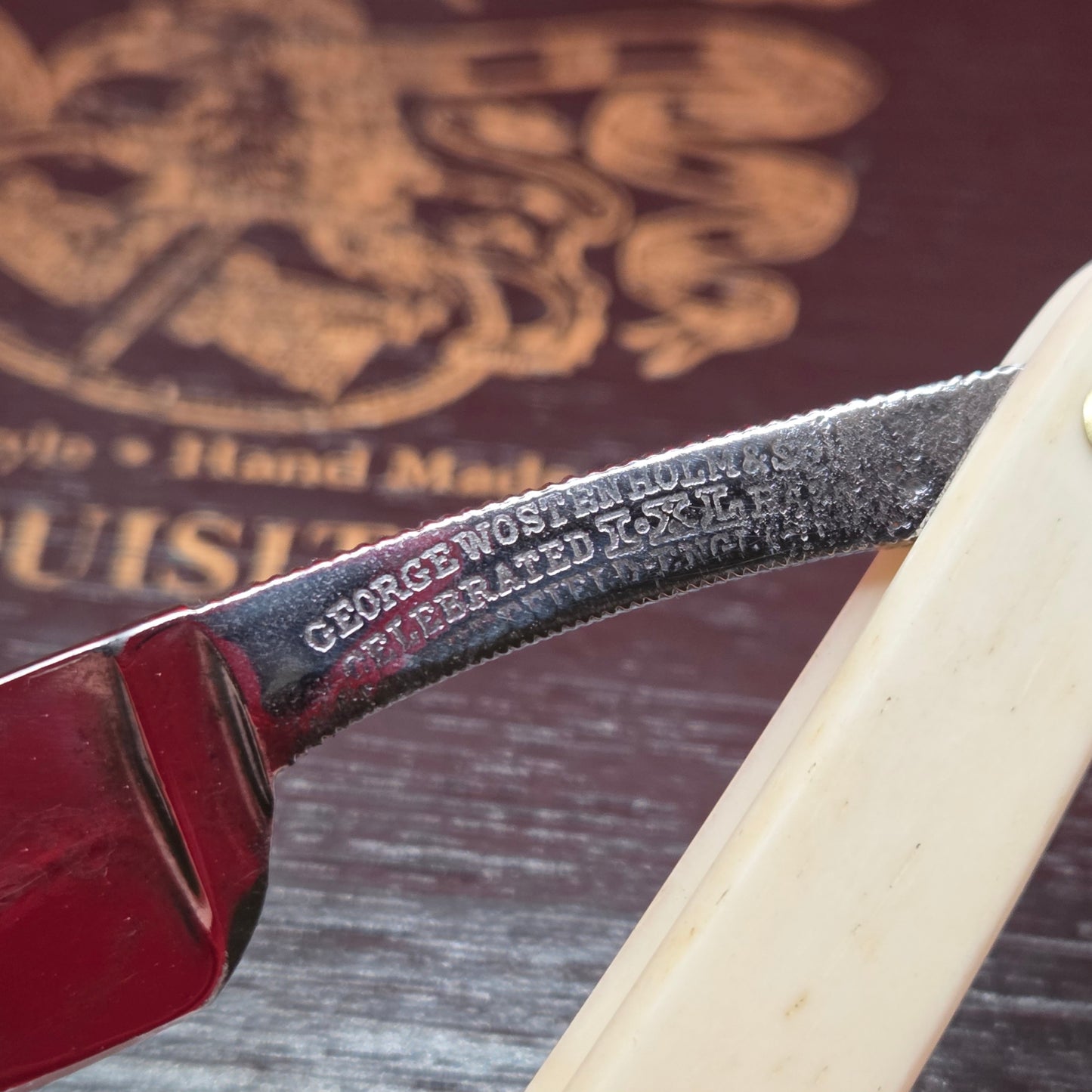 11/16 George Wostenholm. IXL Straight Razor. Shave ready.