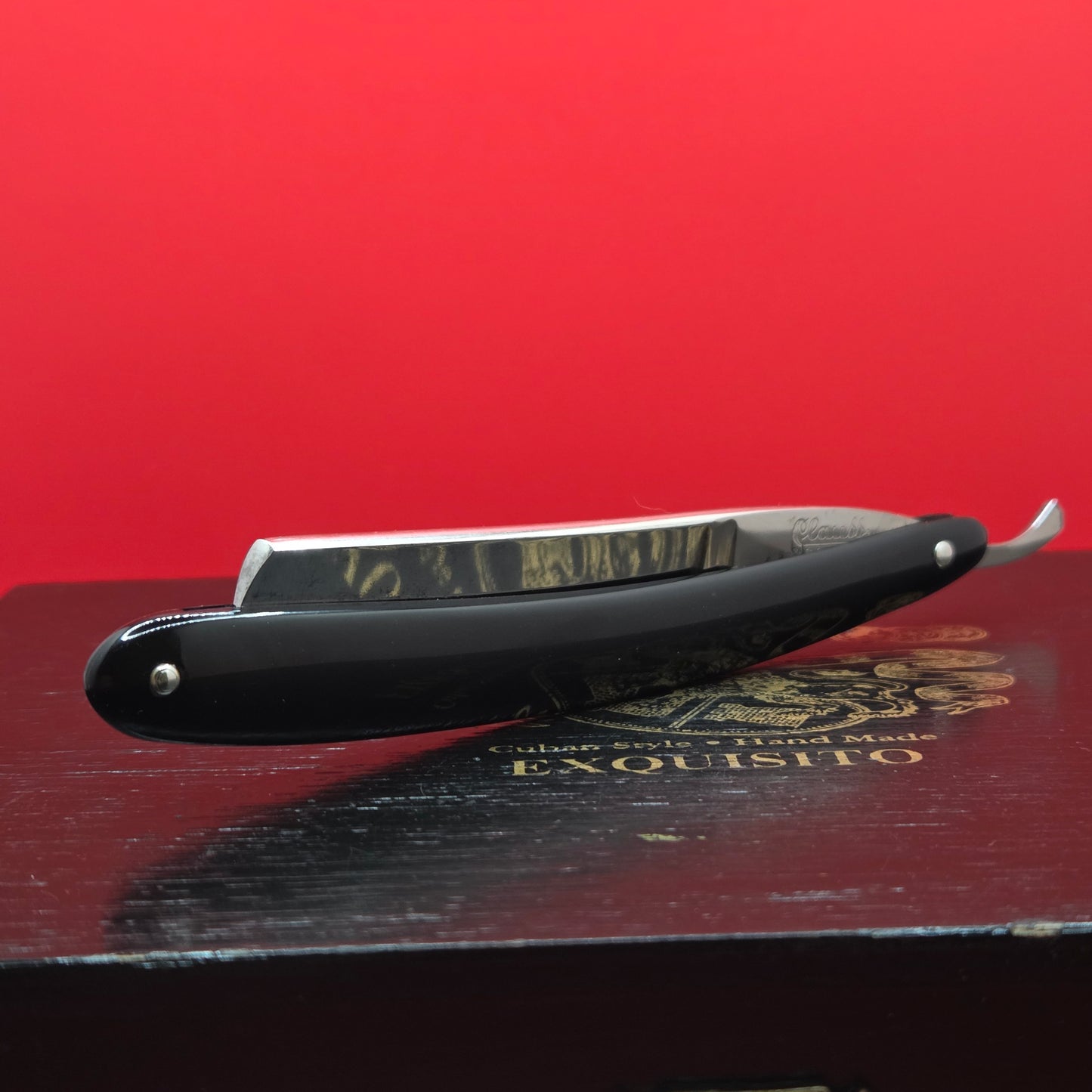 13/16+ Clauss, USMC, Hollow Ground Straight Razor. Shave ready.