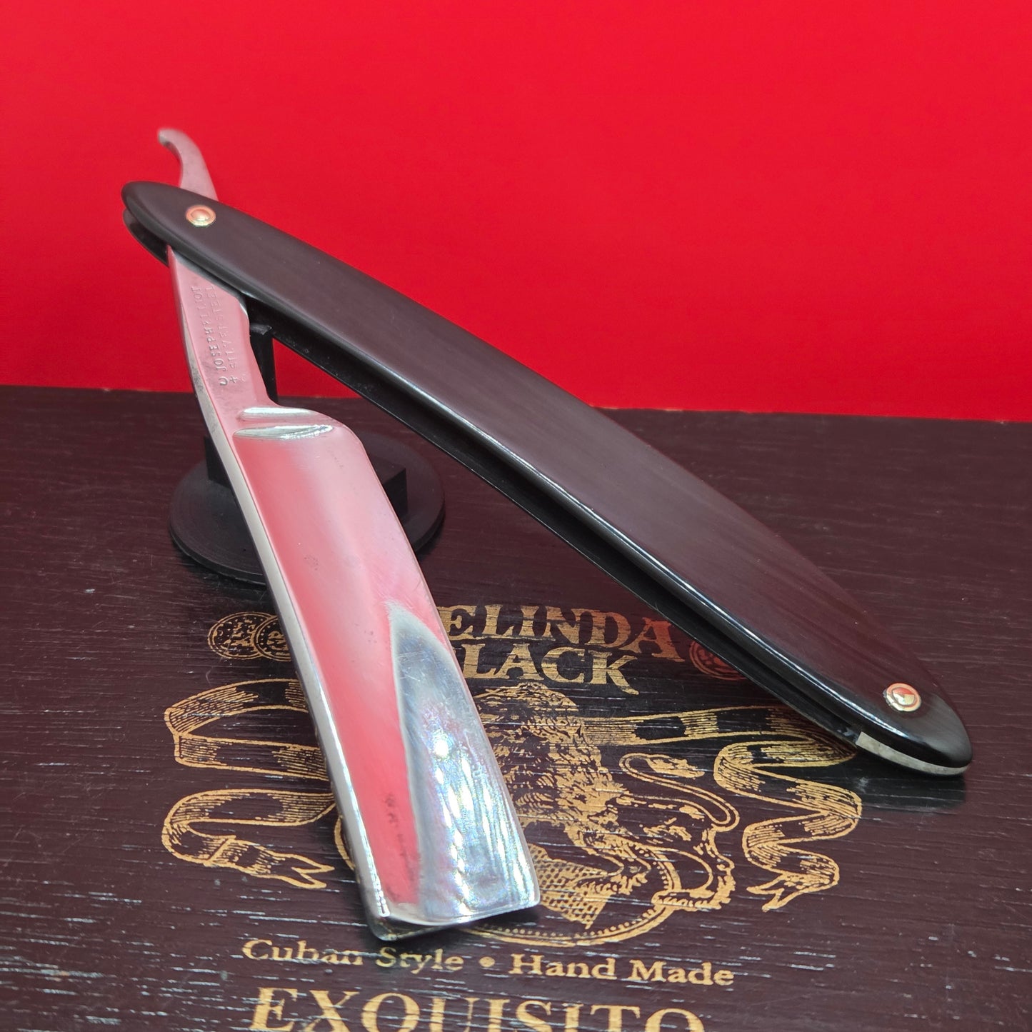 Vintage/Antique 13/6 Joseph Elliot, Hollow Ground, Sheffield Razor. Shave ready.