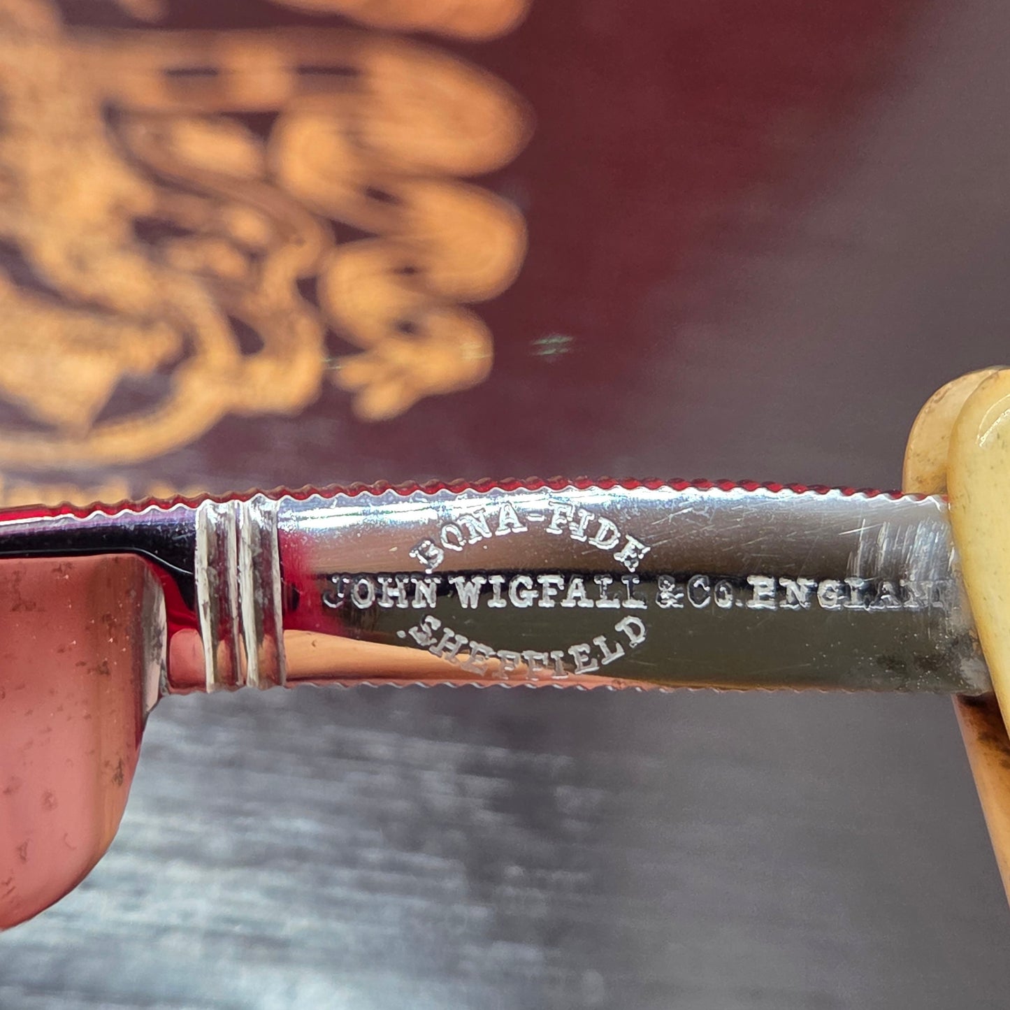 11/16 John Wigfall & Co. Sheffield Razor. Restored. Shave Ready