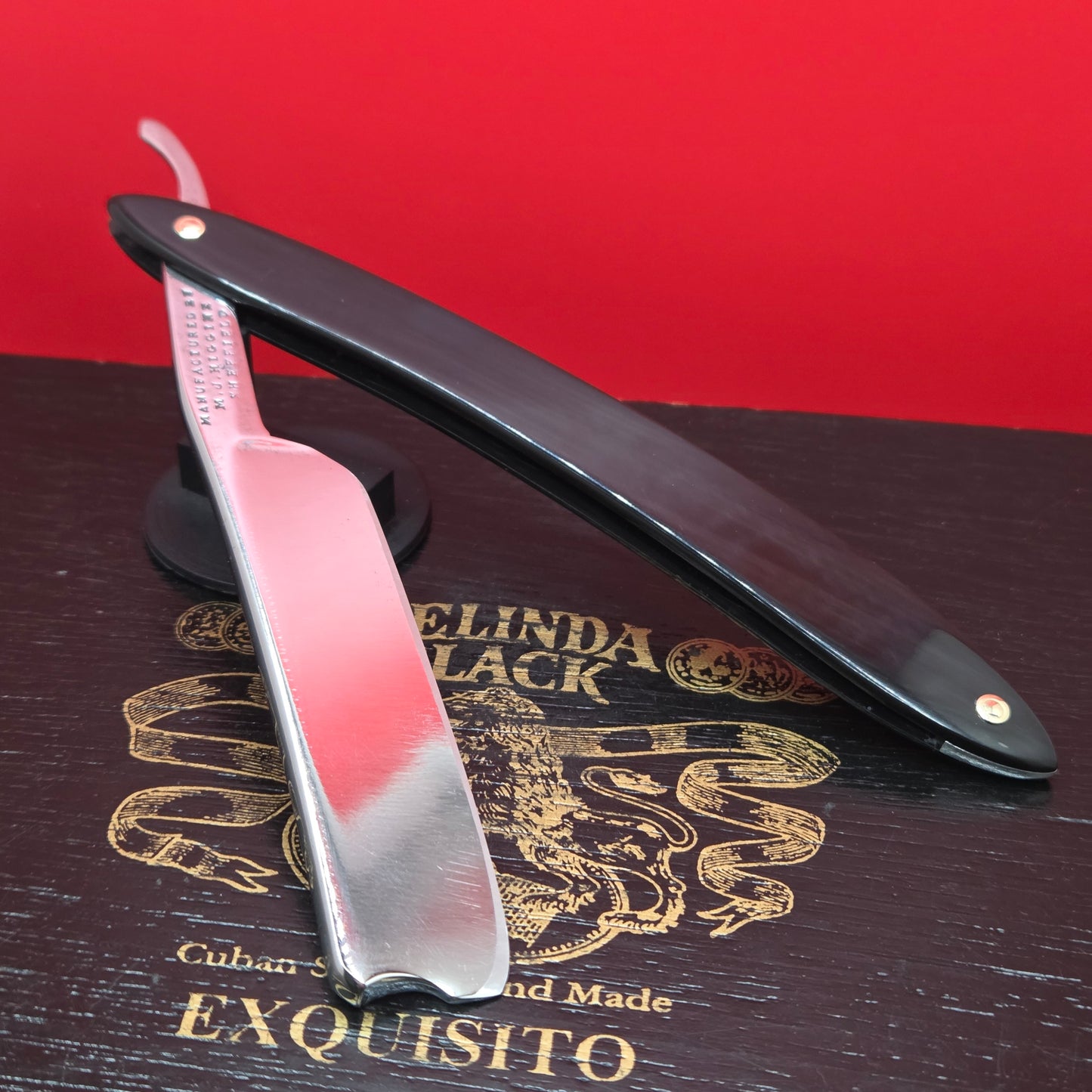 13/16 M.J. Higgins, Sheffield Razor. Restored. Shave Ready