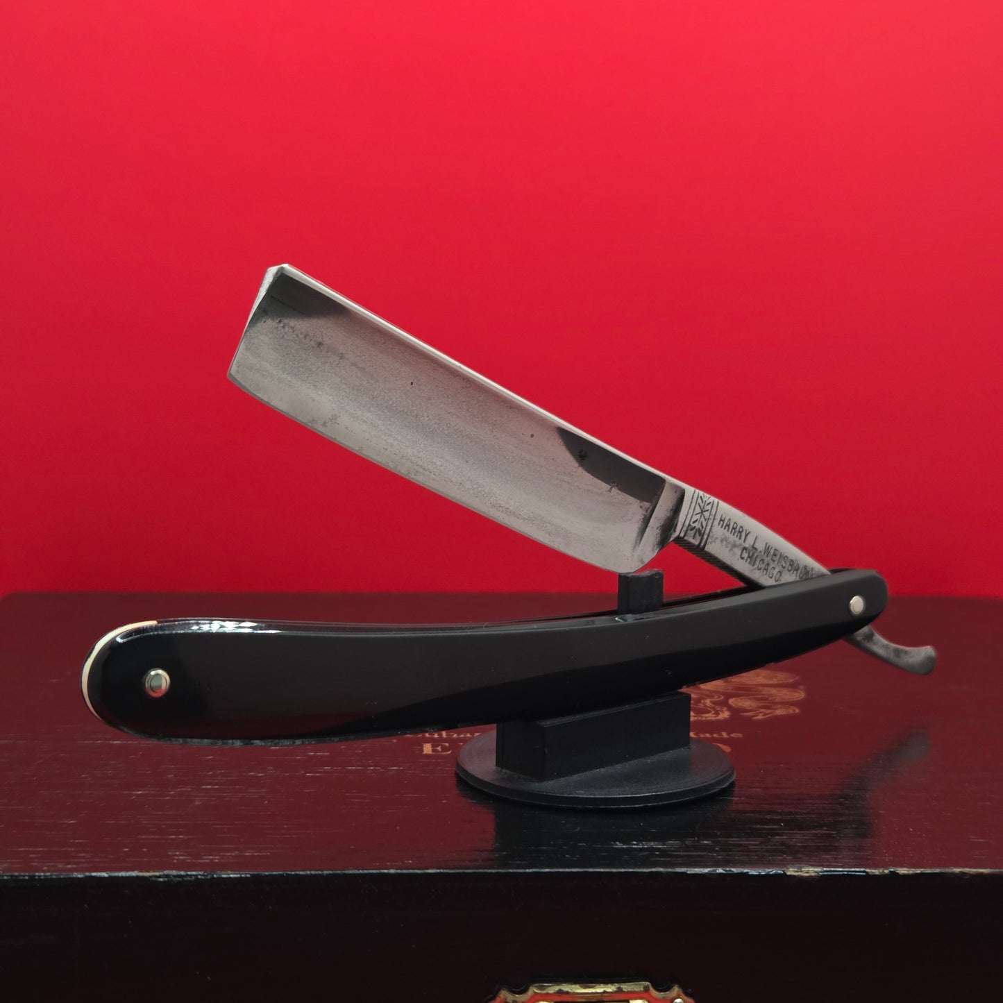 11/16 Harry L Weisbaum. Chicago Razor. Restored. Shave Ready
