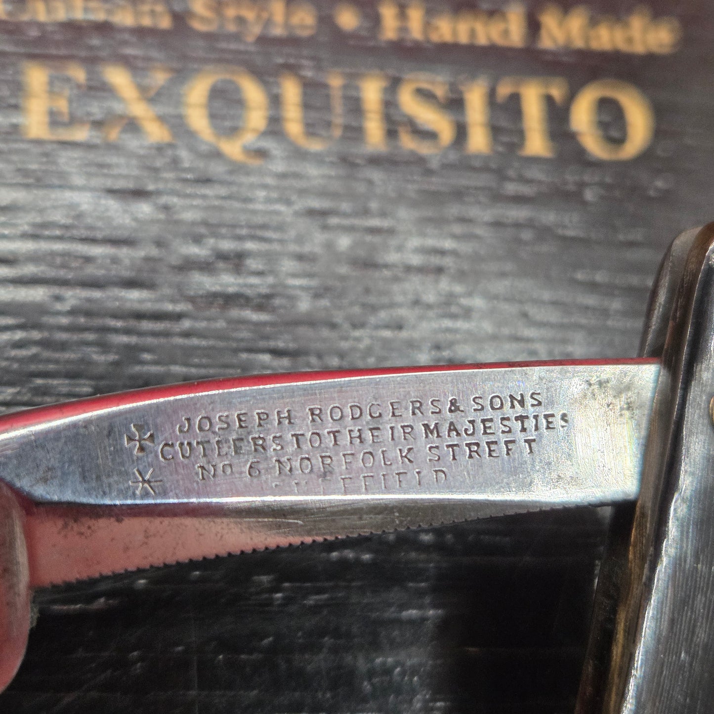 11/16 Joseph Rodgers & Sons, Sheffield Razor. Shave ready.