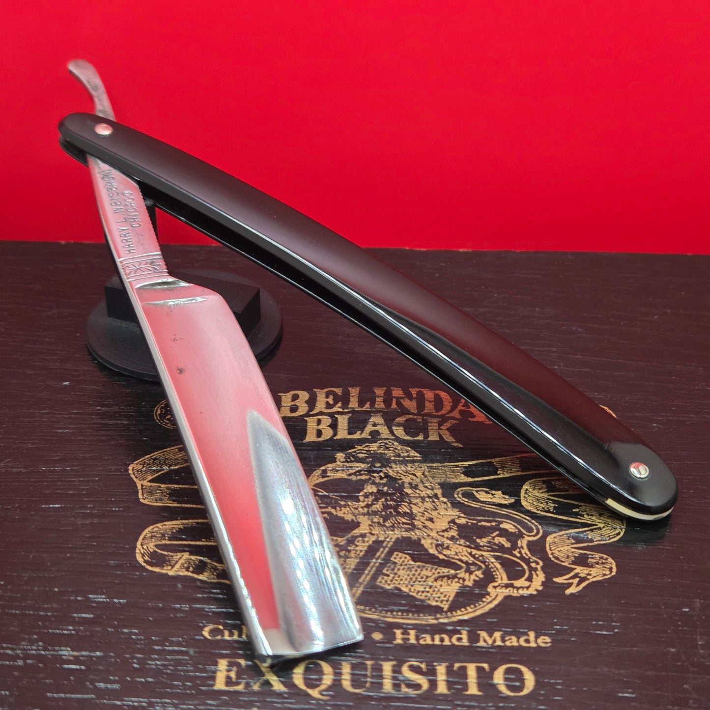 11/16 Harry L Weisbaum. Chicago Razor. Restored. Shave Ready