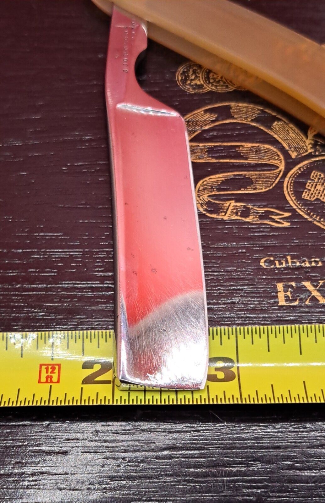 13/16 J. JOHNSON, Hollow Straight Razor. Shave Ready