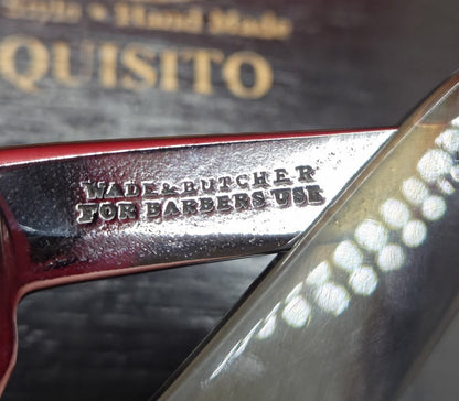 Vintage/Antique 15/16 Wade & Butcher Razor. For Barbers Use.  Shave ready.