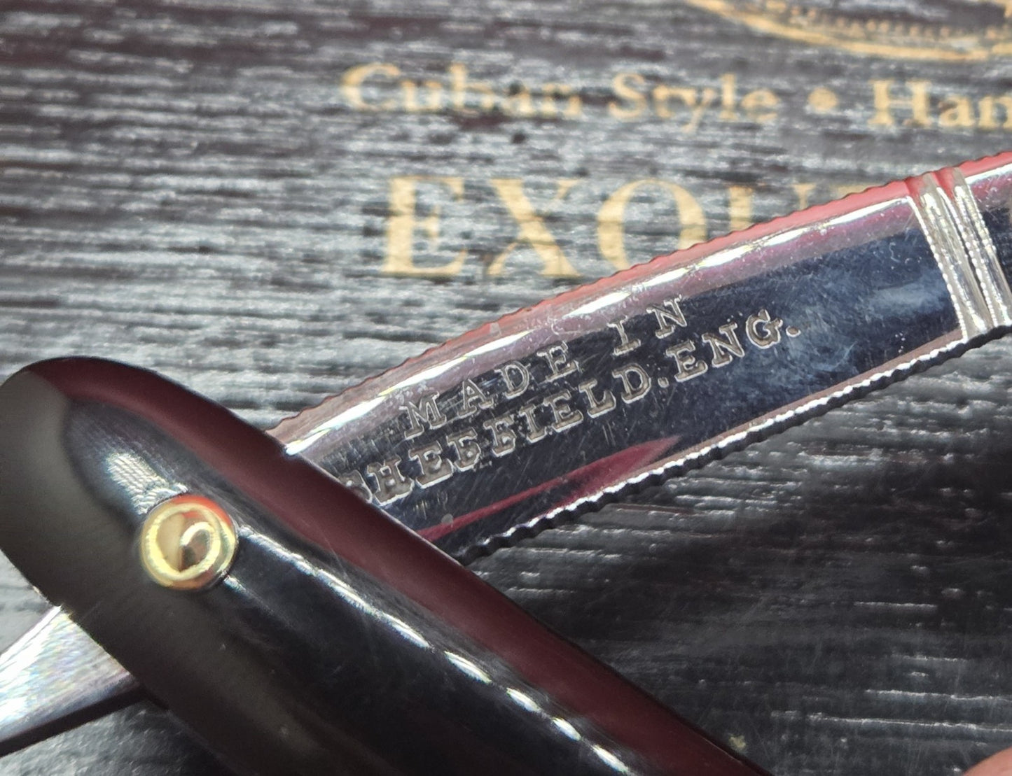 11/16 Houghton & Co, Sheffield Razor. Hollow Ground. Shave ready