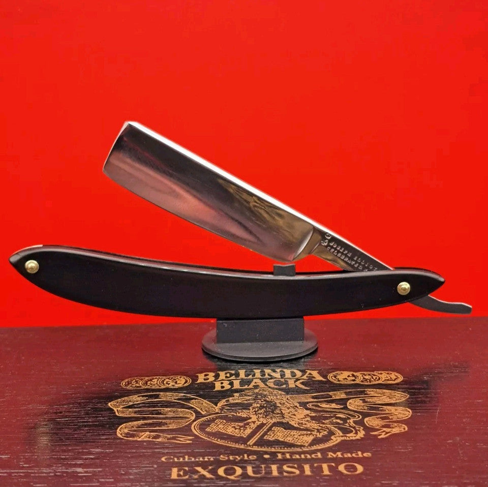 7/8 Joseph Elliot, Hollow Ground, Sheffield Razor. Shave ready.