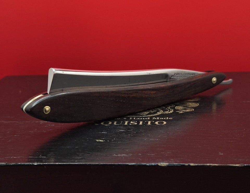 7/8 James Johnson, Sheffield Straight Razor. Shave ready.