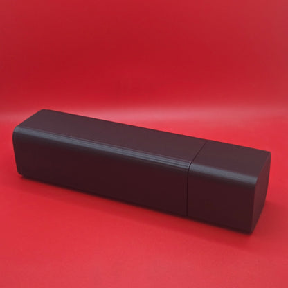 Modern Straight Razor Double-Coffin Box. Travel/Storage Case. Fits Most Razors