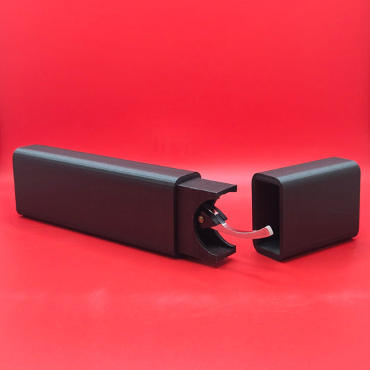 Modern Straight Razor Coffin Box. Travel/Storage Case For LARGE Sized Razors.