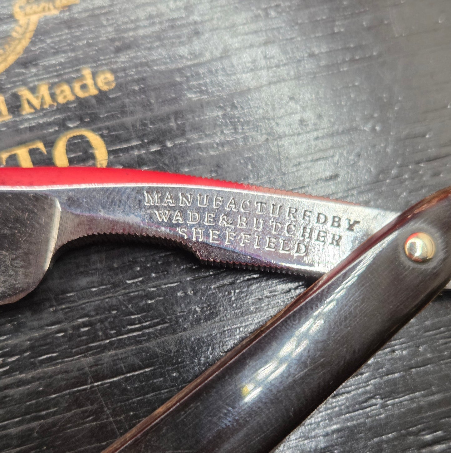Vintage/Antique 11/16 Wade & Butcher. Sheffield Razor. Original
