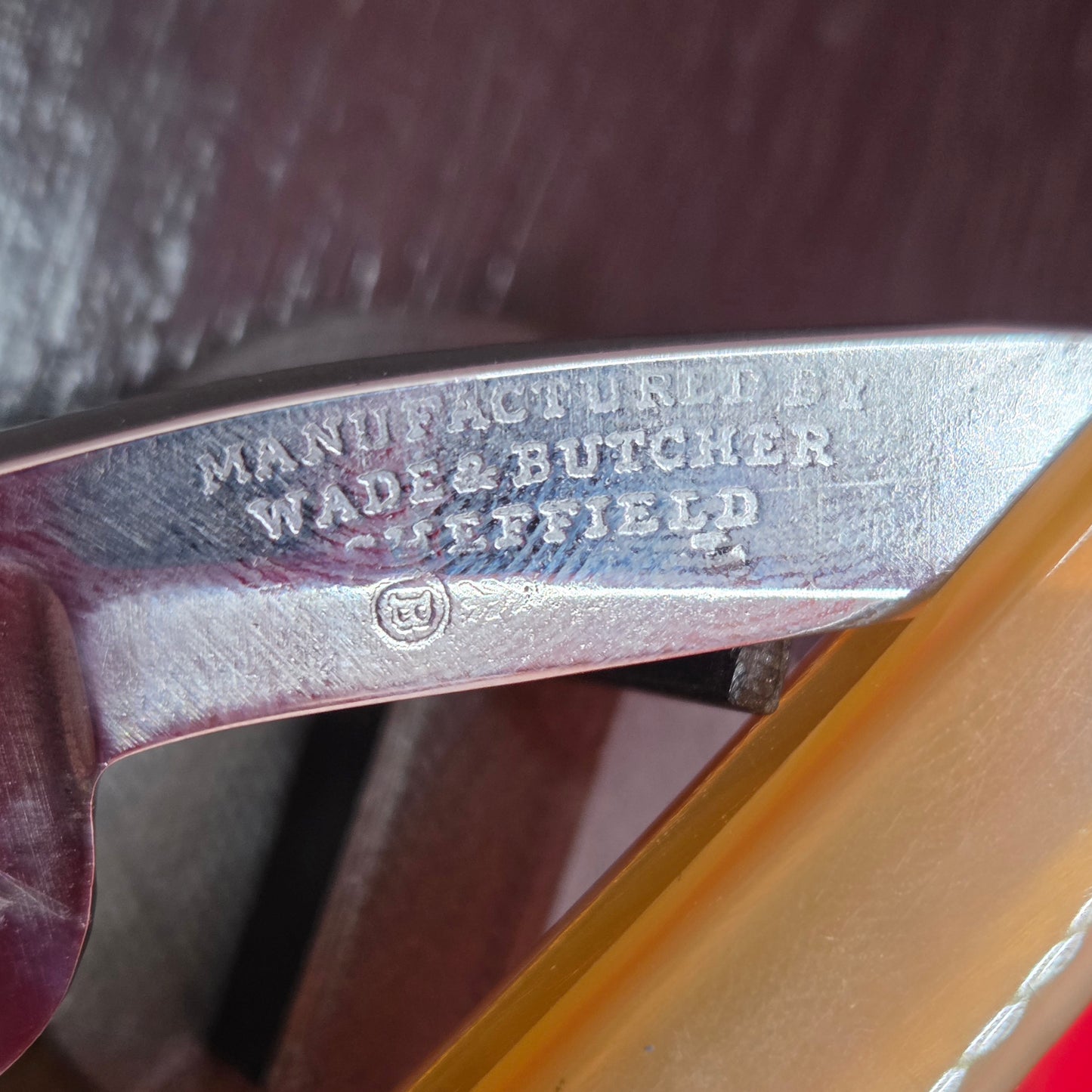 Vintage/Antique 7/8 Wade & Butcher. Sheffield Razor. Restored