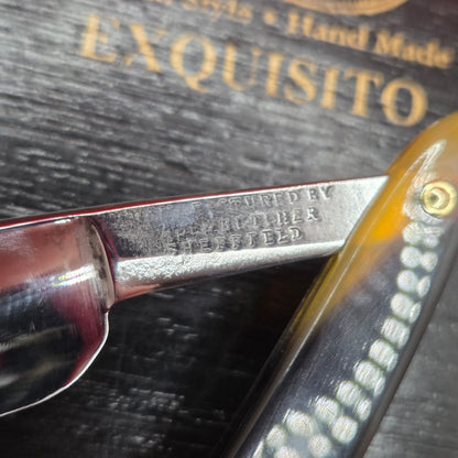 Vintage/Antique 13/16 Wade & Butcher, Sheffield Straight Razor. Shave ready.