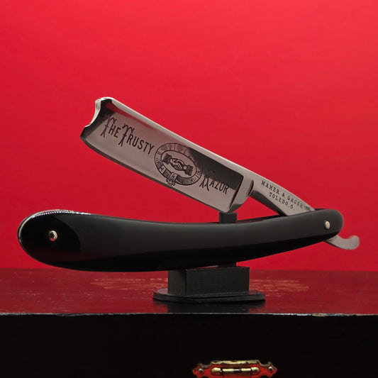 Vintage/Antique 13/16 Maher & Grosh, Toledo Straight Razor. Restored.