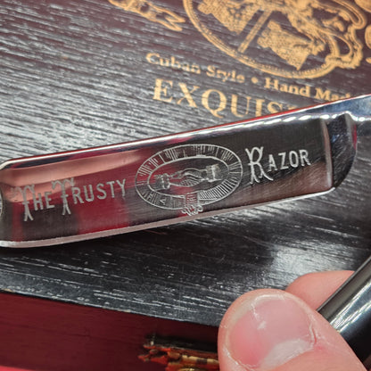 Vintage/Antique 13/16 Maher & Grosh, Toledo Straight Razor. Restored.
