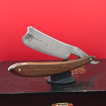 15/16 M.J. Higgins, Sheffield Razor. Acid Etching. Shave ready.