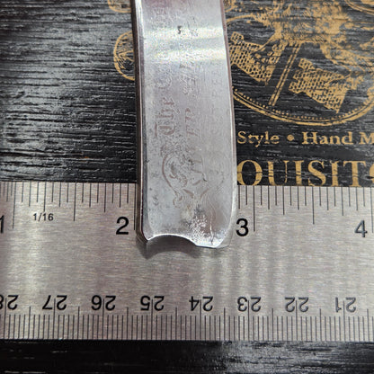 Vintage/Antique 7/8 Joseph Smith, Sheffield Razor. Silver Steel. Original.