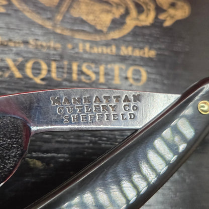 Vintage 7/8 Manhattan Cutlery Co. Sheffield Razor. Restored.