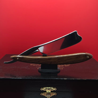 15/16 M.J. Higgins, Sheffield Razor. Acid Etching. Shave ready.
