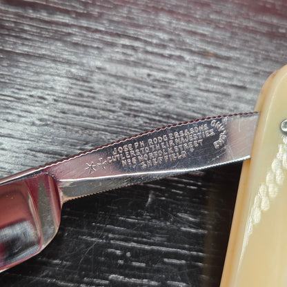 1/2 Joseph Rodgers & Sons. Sheffield Razor. Read Description.
