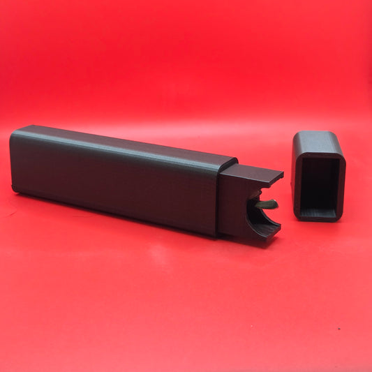 Modern Straight Razor Coffin Box for the AVERAGE size razor.
