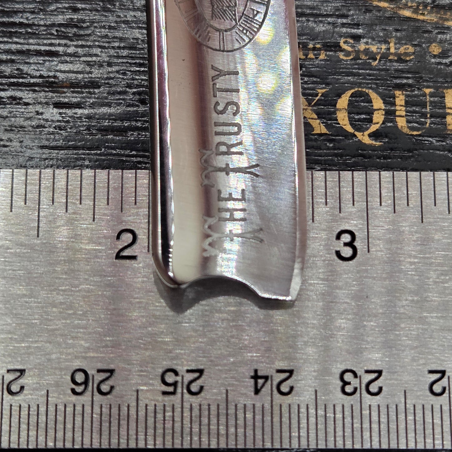 Vintage/Antique 13/16 Maher & Grosh, Toledo Straight Razor. Restored.