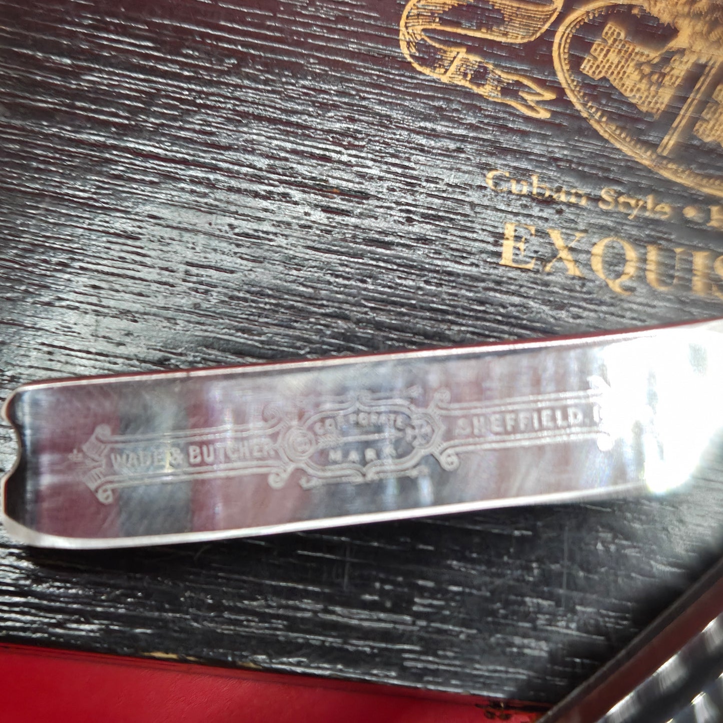3/4 Wade & Butcher, Sheffield Straight Razor. Shave ready.