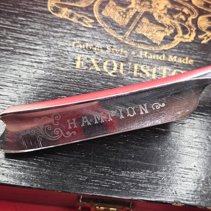 3/4 The Lockwood Taylor Hardware Co. Cleveland Razor. Shave Ready.