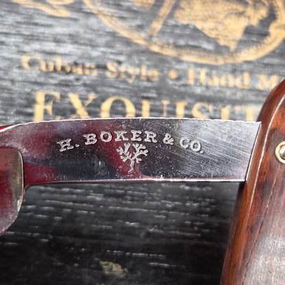 Vintage/Antique 11/16 H Boker & Co. German Straight Razor. Restored.