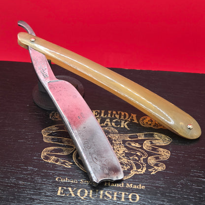 Vintage/Antique 7/8 Joseph Smith, Sheffield Razor. Silver Steel. Original.