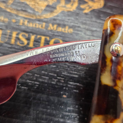 3/4 The Lockwood Taylor Hardware Co. Cleveland Razor. Shave Ready.