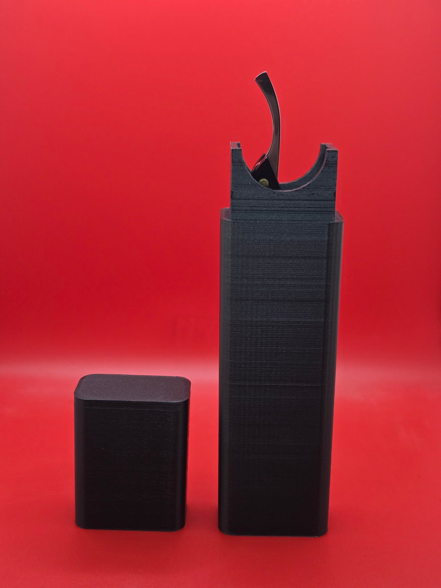 Modern Straight Razor Coffin Box. Travel/Storage Case For LARGE Sized Razors.