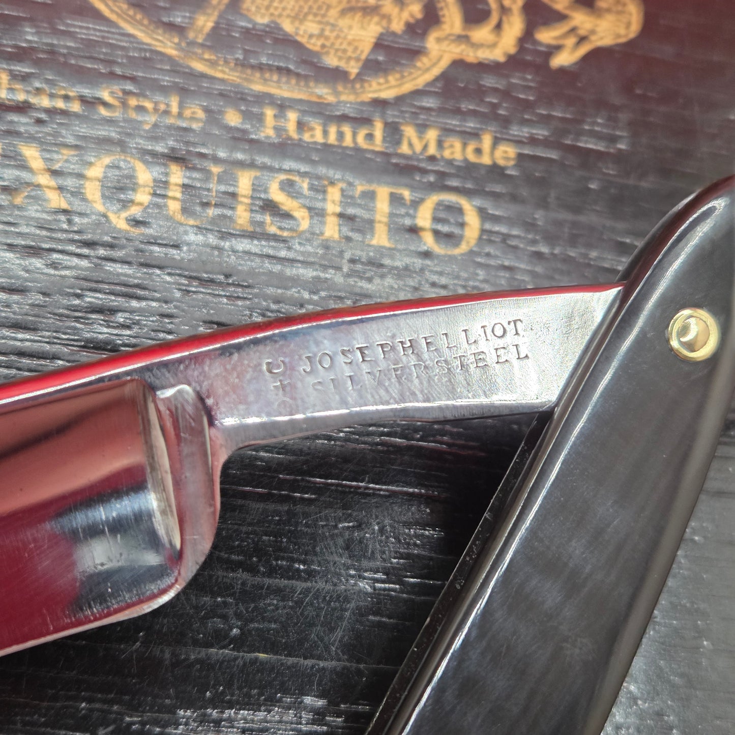 Vintage/Antique 13/6 Joseph Elliot, Hollow Ground, Sheffield Razor. Shave ready.