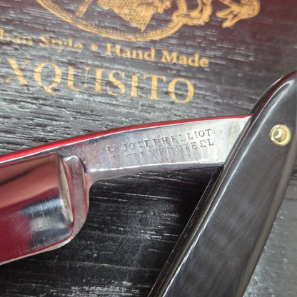 Vintage/Antique 13/6 Joseph Elliot, Hollow Ground, Sheffield Razor. Shave ready.