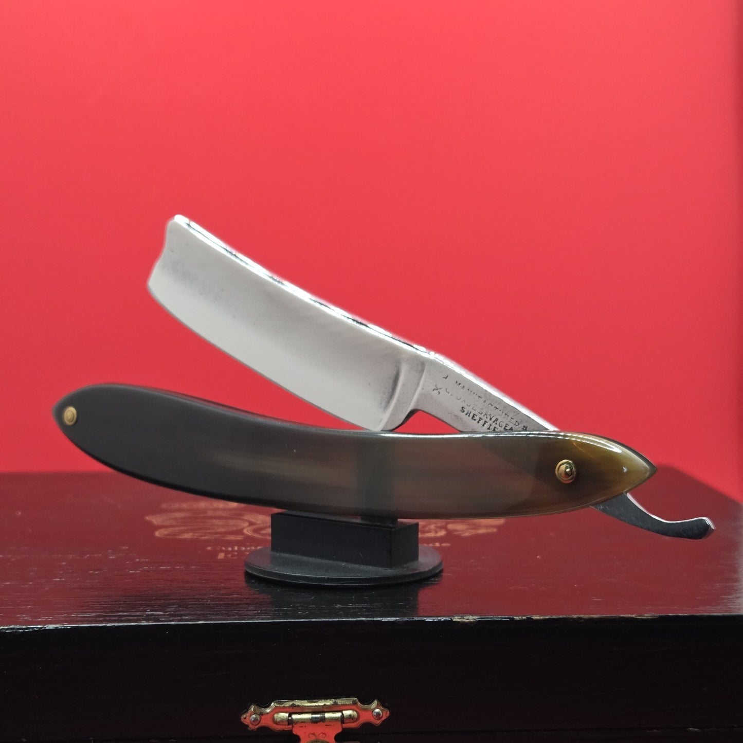 13/16 George Savage, XX, Sheffield Razor. Hollow. Shave ready.