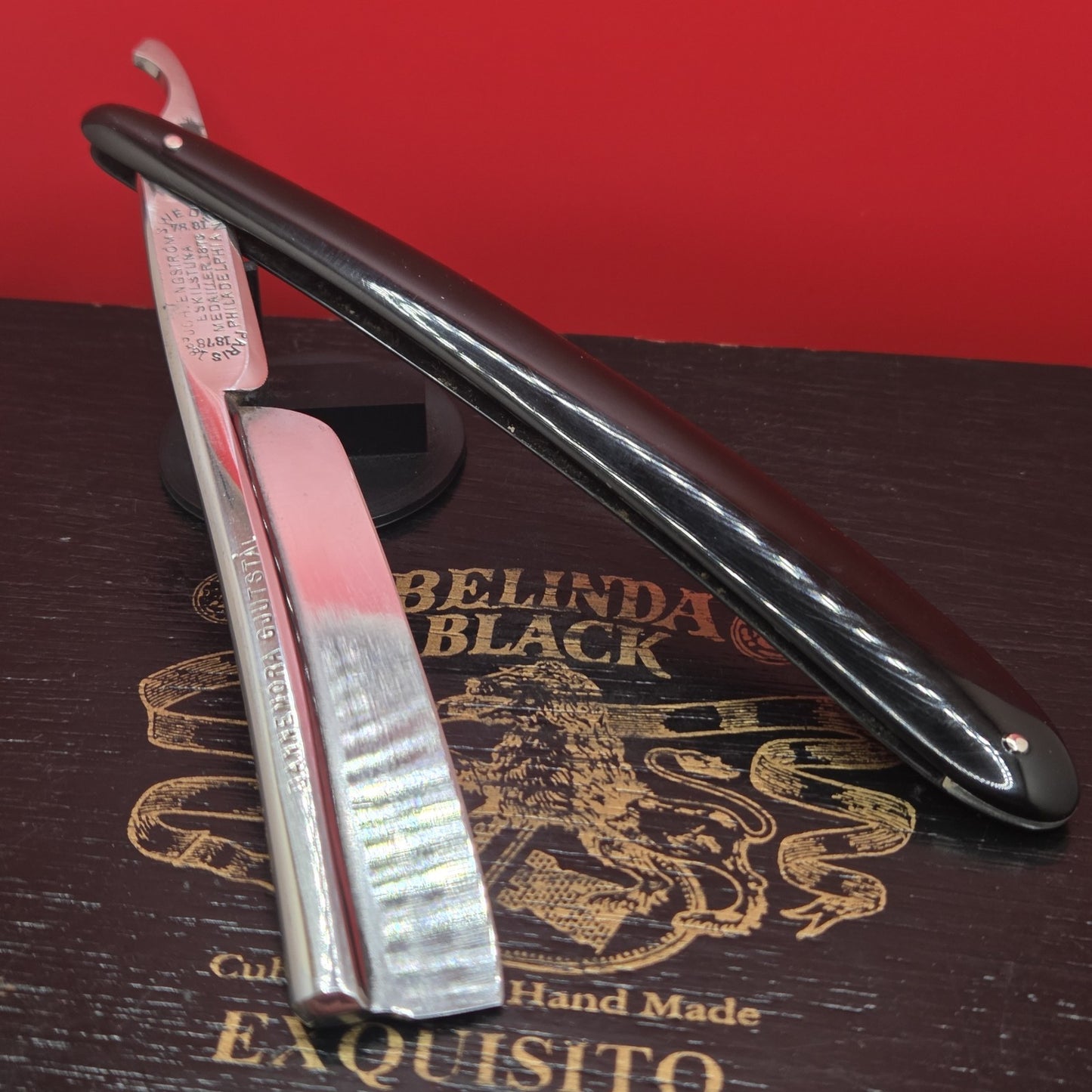 13/16+ JOH ENGSTROM, Eskilstuna Straight Razor. Shave ready.