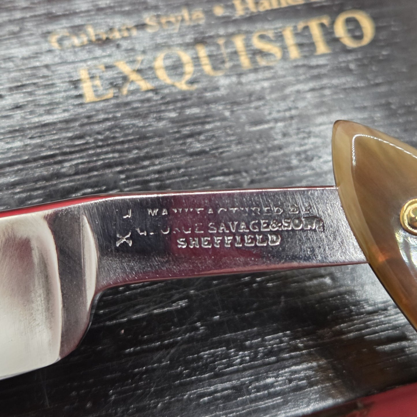 13/16 George Savage, XX, Sheffield Razor. Hollow. Shave ready.