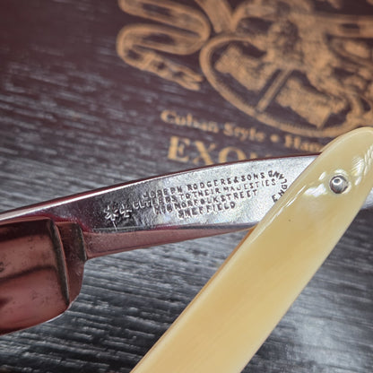 3/4 Joseph Rodgers & Sons. Sheffield Razor. Shave ready.